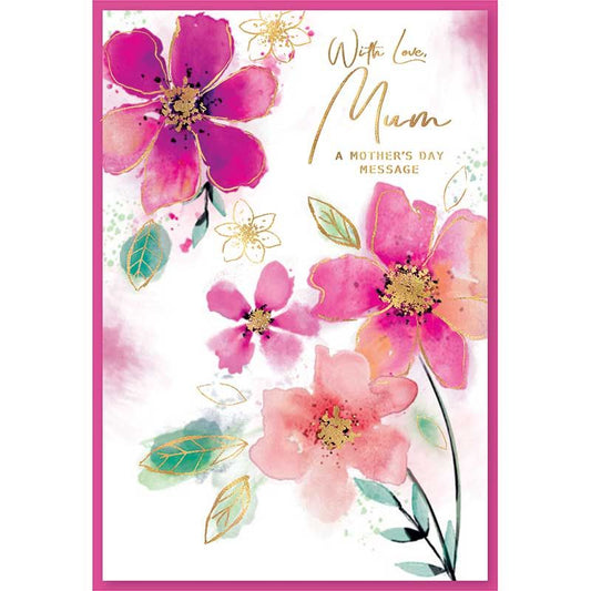 With Love Mum A Mother's Day Message Card