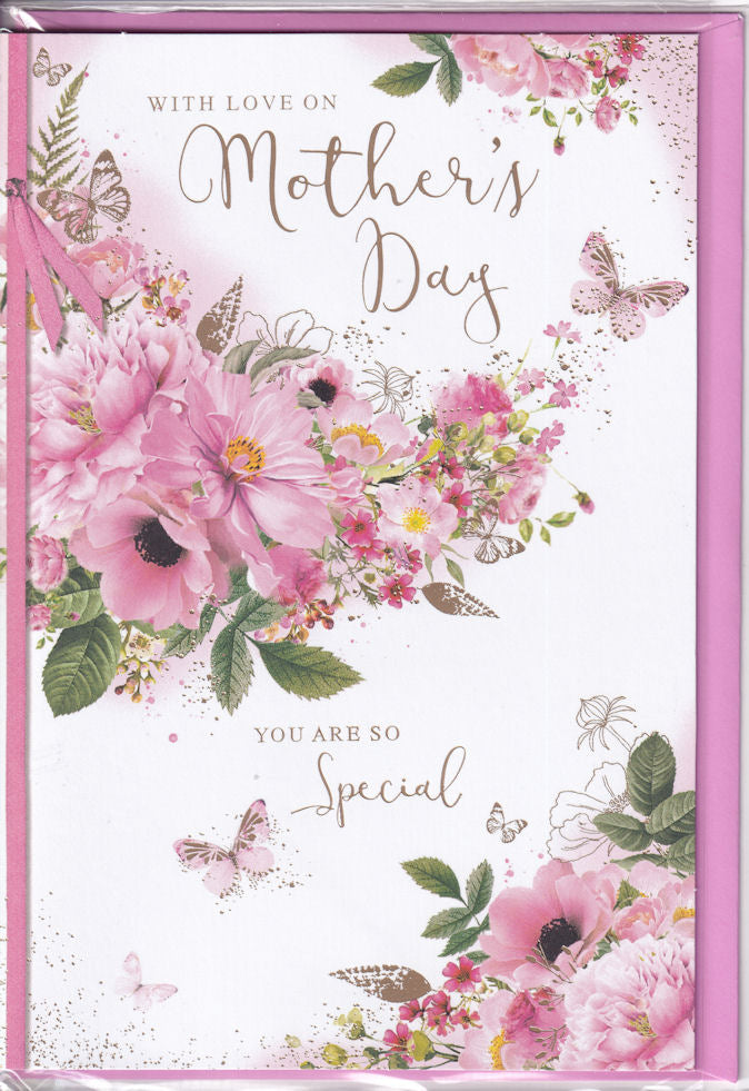 With Love On Mother's Day Card