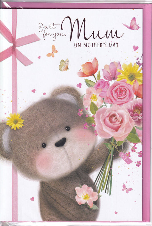 Just For You Mum On Mother's Day Card