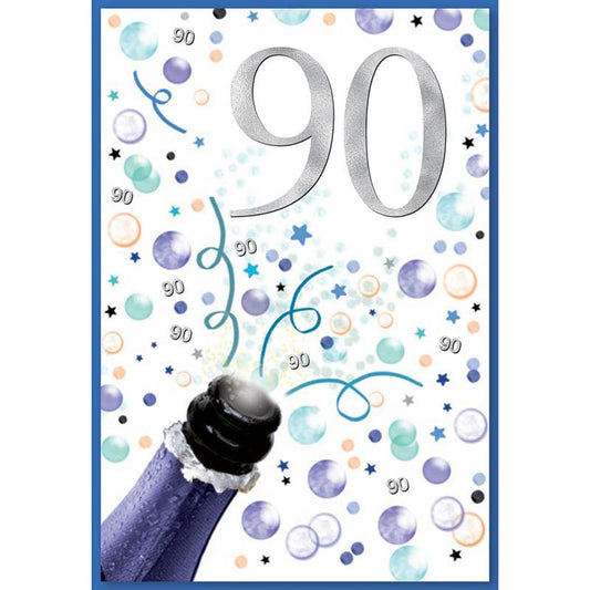 90 Birthday Card - Simon Elvin