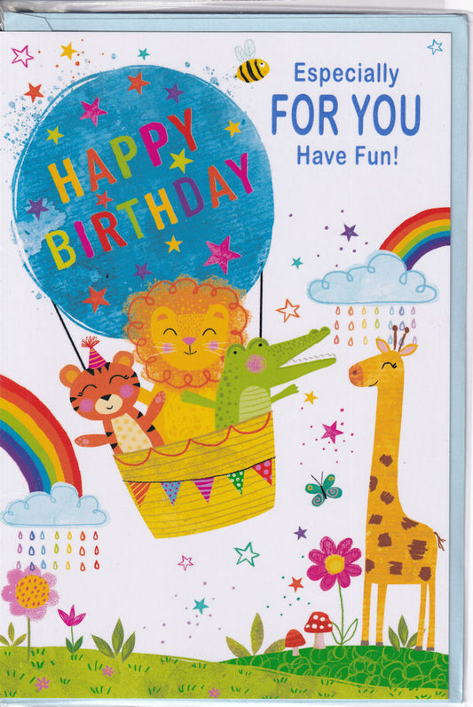 Boy Happy Birthday Card - Simon Elvin