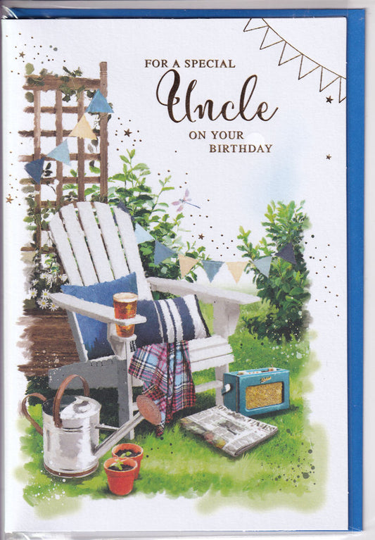 Special Uncle On Your Birthday Card - Simon Elvin