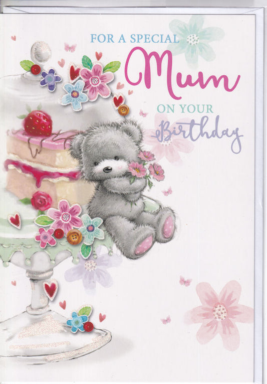 Special Mum On Your Birthday Card - Simon Elvin