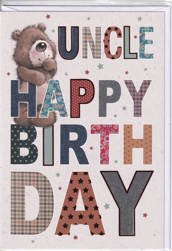 Uncle Happy Birthday Card - Simon Elvin