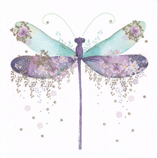 Beautiful Dragonfly Greeting Card - Nigel Quiney
