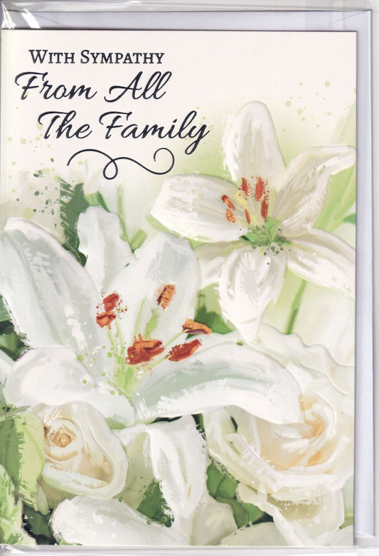 From All The Family With Sympathy Card