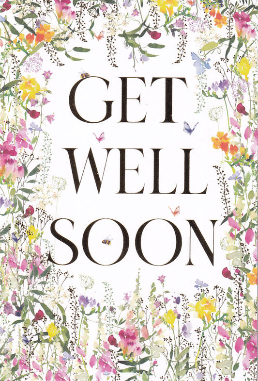 Get Well Soon Card - Nigel Quiney