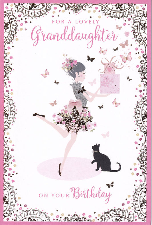 For A Lovely Granddaughter On Your Birthday Card - Nigel Quiney