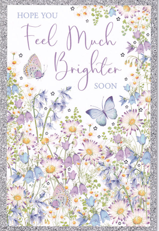 Hope You Feel Much Brighter Soon Card - Nigel Quiney