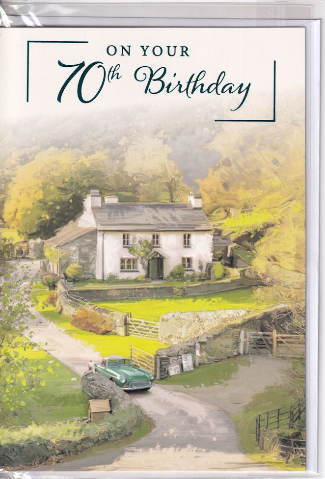 On Your 70th Birthday Card