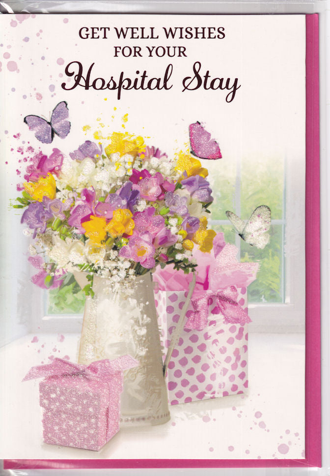 Get Well Wishes For Your Hospital Stay Card