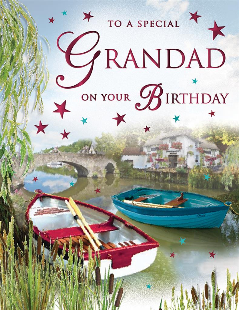To A Special Grandad On Your Birthday Card