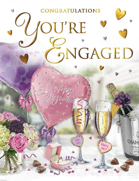 Congratulations You're Engaged Card