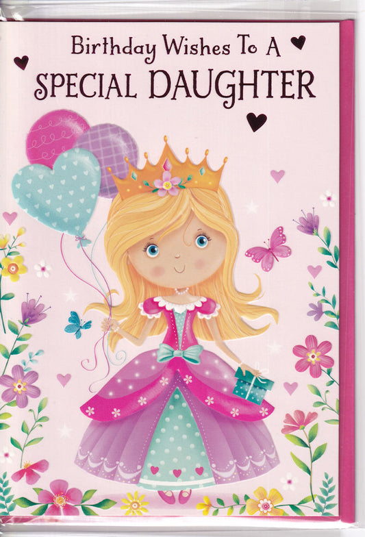 Special Daughter Birthday Wishes Card