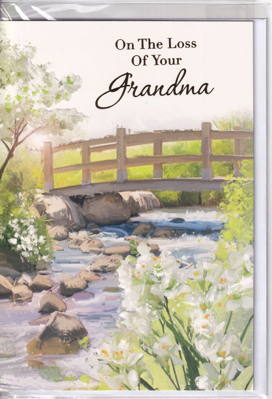 On The Loss Of Your Grandma Sympathy Card