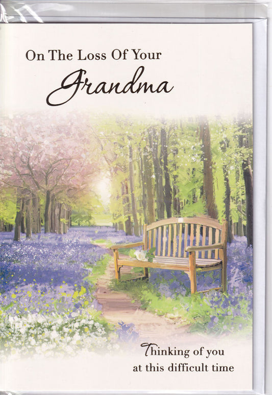 Grandma Sympathy Card