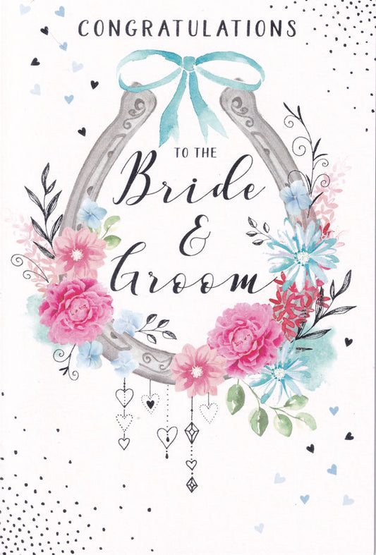 Congratulations To The Bride And Groom Greeting Card - Nigel Quiney