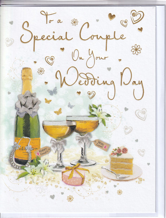 To A Special Couple On Your Wedding Day Card