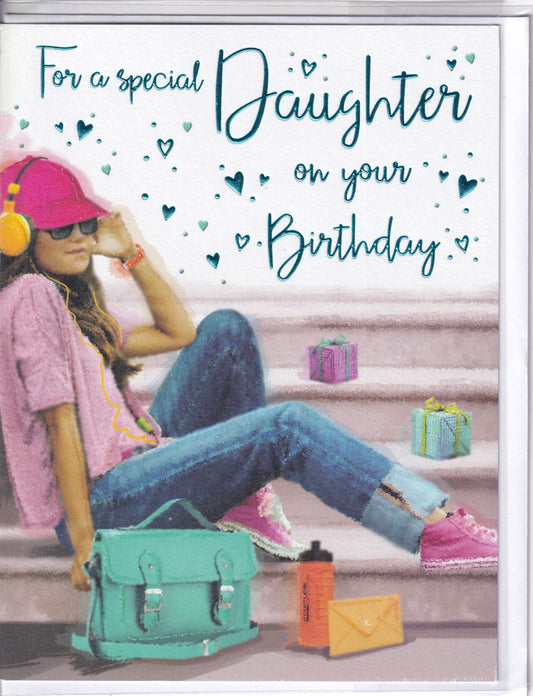 For A Special Daughter On Your Birthday Card