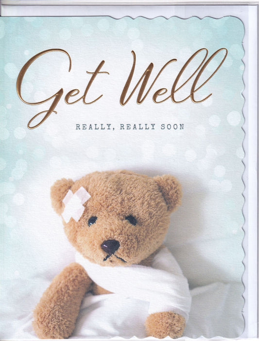 Get Well Really Really Soon Card