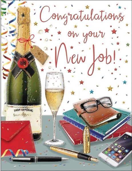 Congratulations On Your New Job! Card