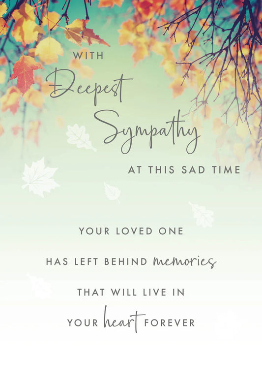 With Deepest Sympathy At This Sad Time Card - Nigel Quiney