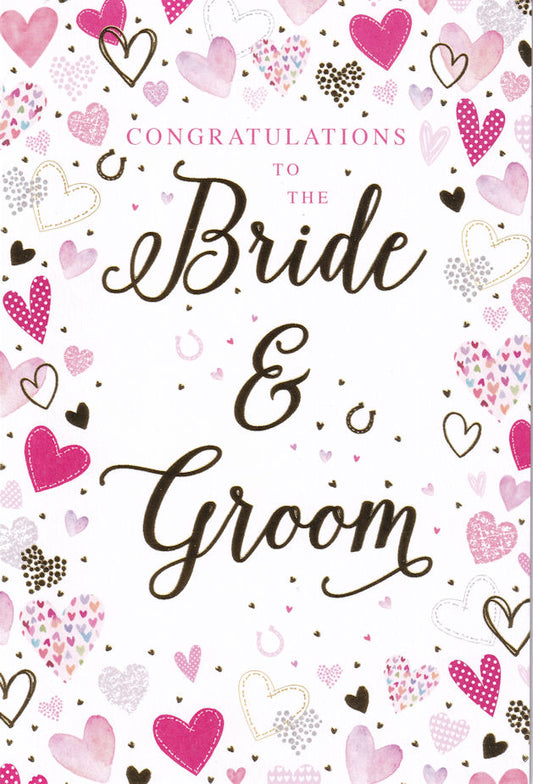 Congratulations To The Bride And Groom Card - Nigel Quiney