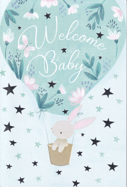 Welcome Baby Boy Card - Nigel Quiney
