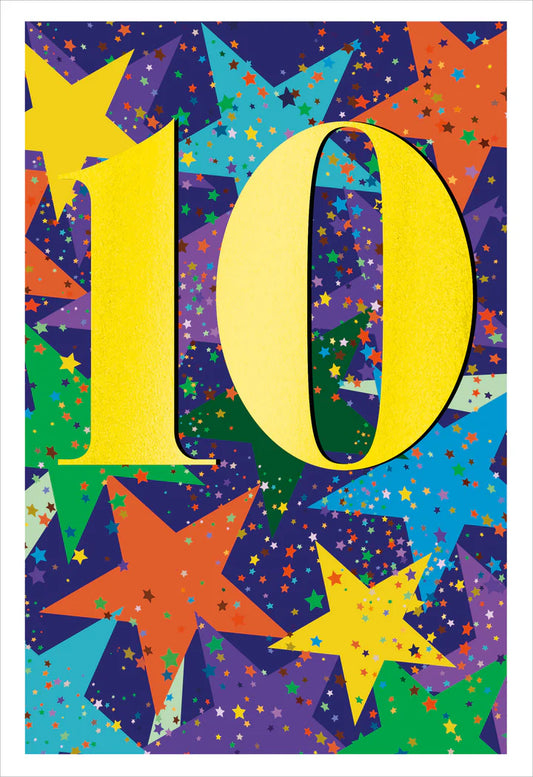 10th Birthday Card - Nigel Quiney