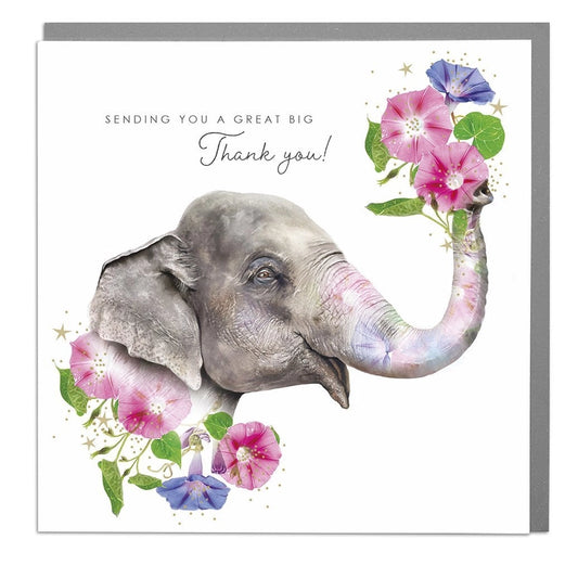 Elephant Thank You Card - Lola Design