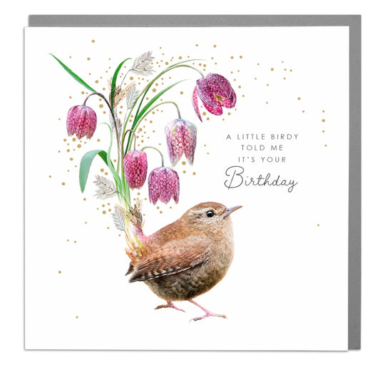 A Little Birdy Told Me It's Your Birthday Card - Lola Design
