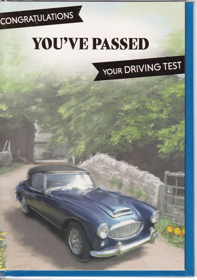 Congratulations You've Passed Your Driving Test Greeting Card