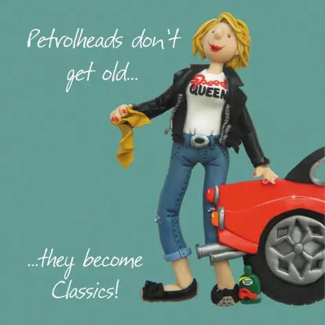 Classic Petrolhead Birthday Card - Holy Mackerel
