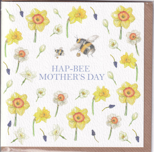 Hap-Bee Mother's Day Card - West Country Designs
