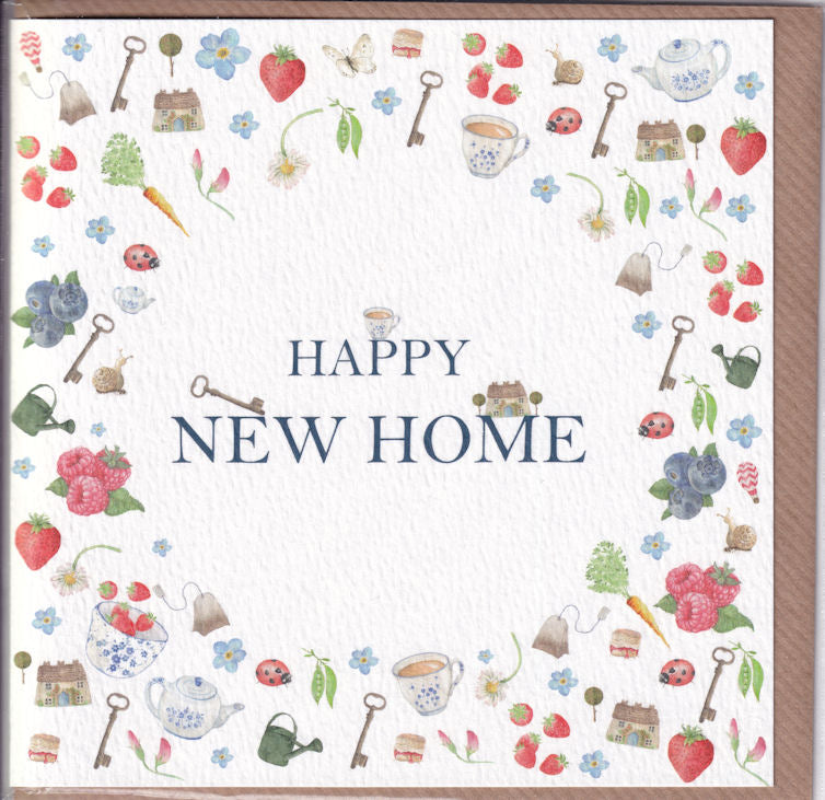 Happy New Home Greeting Card - West Country Designs