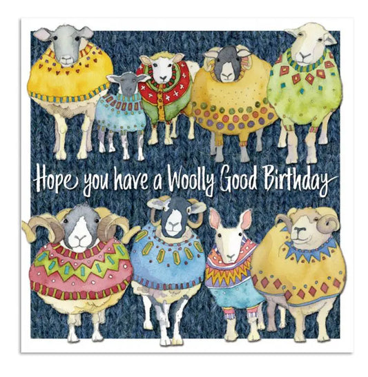 Hope You Have A Woolly Good Birthday Card - Emma Ball